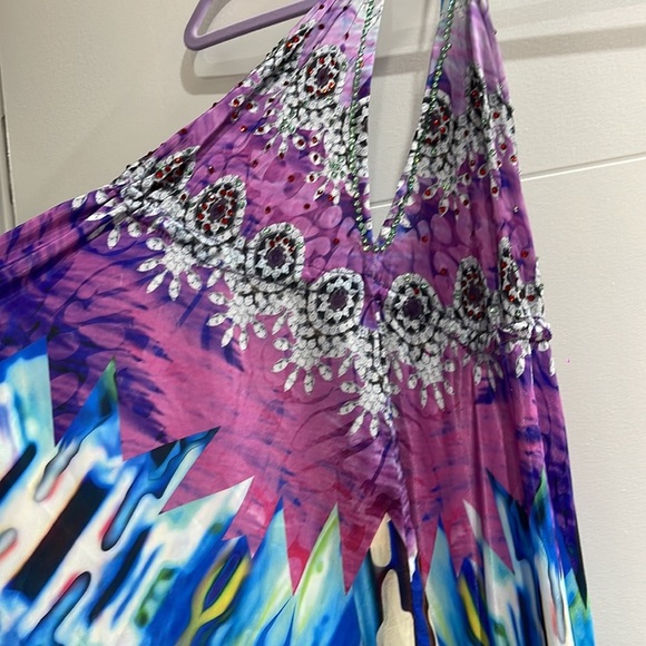 Very nice and elegant dress multicolor with ringtones one size fits all - Picture 3 of 3